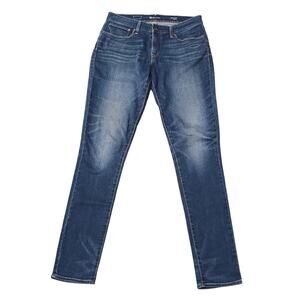 Levi's 30 Demi Curve Dark Washed Denim Modern Rise Skinny Jeans